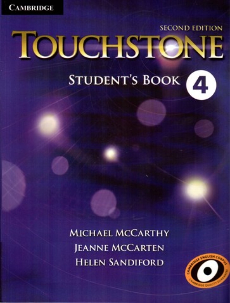 تصویر  Touchstone 4 - sb + wb + CD (رحلی-شمیز)